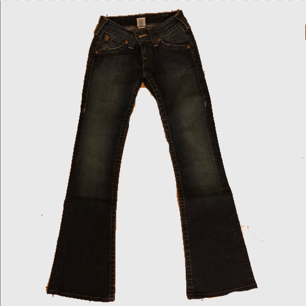True Religion Medium Dark Wash Jeans - Brand New